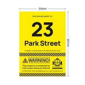 Bin Stickers